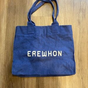 Erewhon tote washed denim